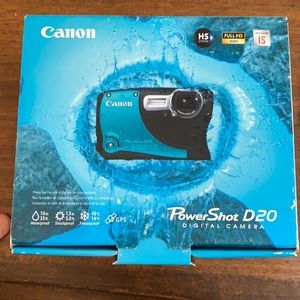 Canon PowerShot underwater digital camera